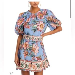 FARM Rio Wonderful Bouquet Mini Dress